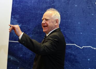 Trump alaba gestión de Tim Walz, compañero de fórmula de Kamala Harris, tras disturbios por George Floyd, según audio