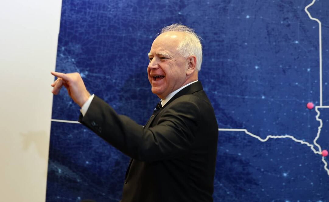 Tras su graduación, Walz pasó aproximadamente un año enseñando en un instituto de China como parte del programa WorldTeach de la Universidad de Harvard. Foto: AP