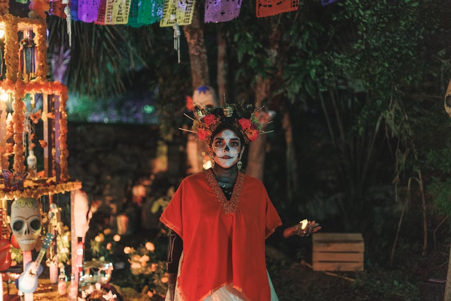 Conoce los detalles sobre el festival Día de Muertos Xcaret. Foto: Cortesía Xcaret