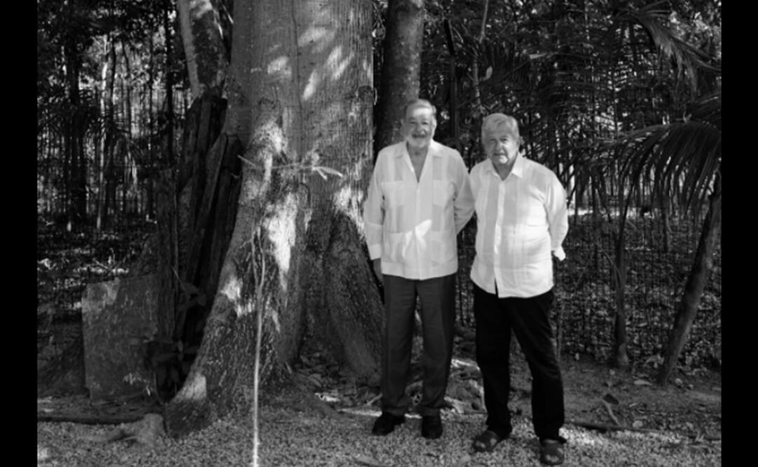 El presidente López Obrador informó que desayunó con el empresario mexicano. Foto: Facebook / Andrés Manuel López Obrador