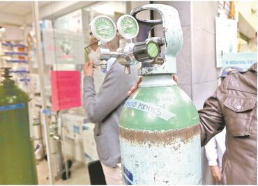 Así operan los fraudes con tanques de oxígeno en redes sociales