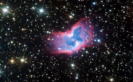 Una "mariposa espacial" es captada por un telescopio de ESO