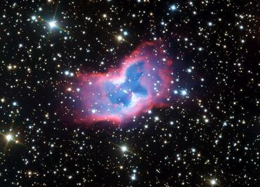 Una "mariposa espacial" es captada por un telescopio de ESO