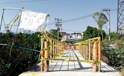 Puentes peatonales en Edomex, un riesgo latente