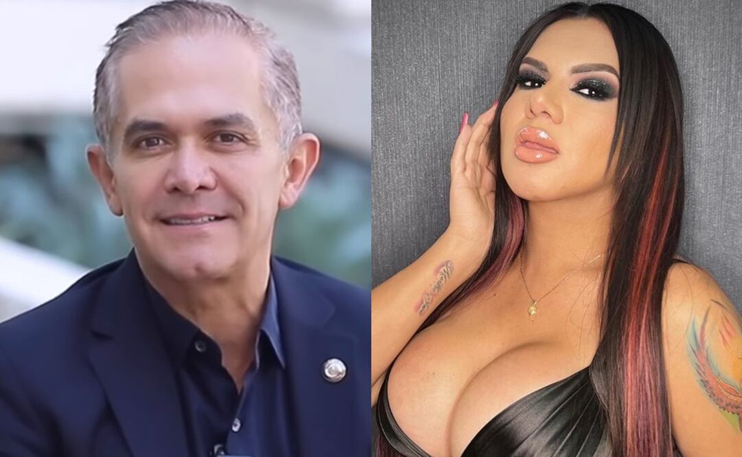 El funcionario Miguel Angel Mancera y la influencer Kimberly "La más preciosa". Fotos: Vía Instagram oficial.