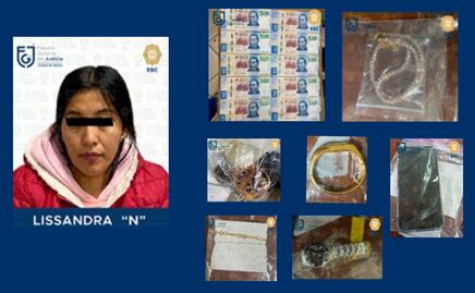 Detienen a empleada doméstica de Consuelo Duval por robo de 500 mil pesos y joyas de la actriz