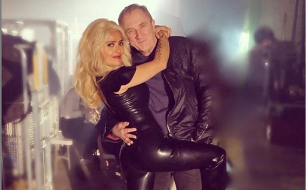 Salma Hayek y François-Henri Pinault. Foto: Instagram