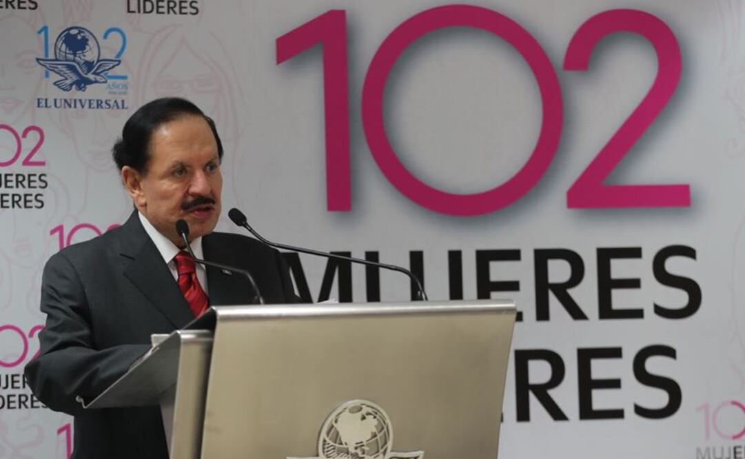 El Presidente Ejecutivo y del Consejo de Administración de EL UNIVERSAL, Licenciado Juan Francisco Ealy Ortiz, en la imagen. Foto: Lucía Godínez / EL UNIVERSAL