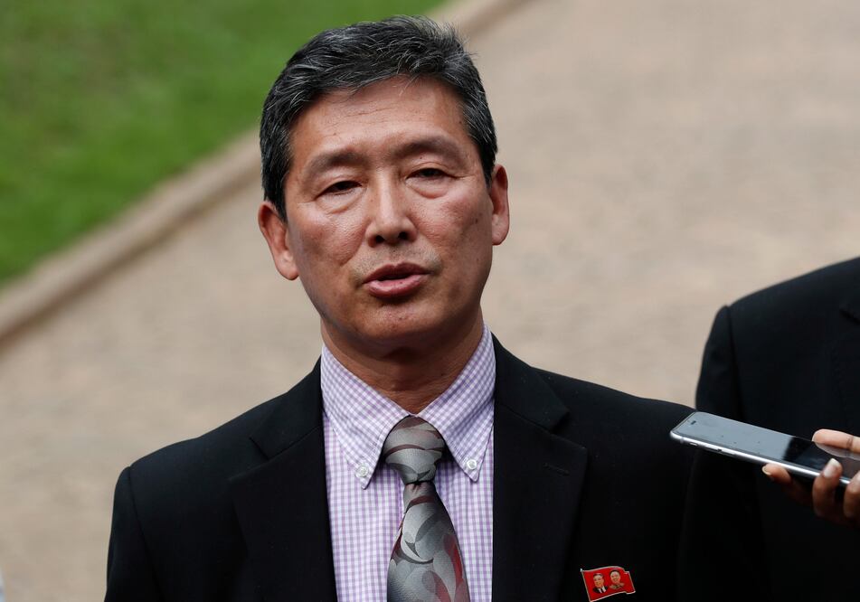 Ri Tong Il, exembajador de Corea del Norte en la ONU (Foto: AP)