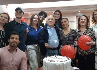 “No es fácil ser abuelo”, asegura Sergio Corona