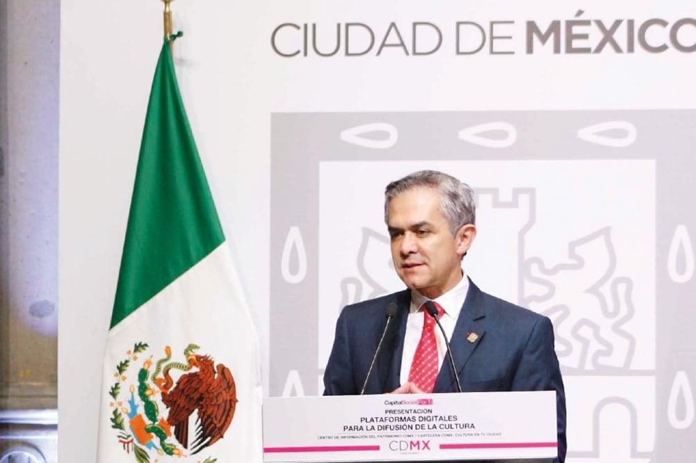 Miguel Ángel Mancera, jefe de Gobierno de la CDMX, afirma que es necesario un proyecto ciudadano, que sea incluyente. (CDMX)