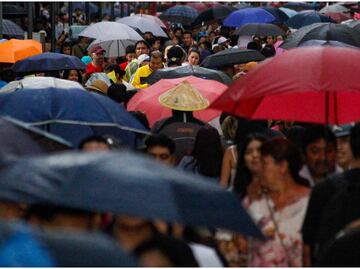 ¡No olvides tu paraguas! Alertan por lluvias de fuertes a intensas en la CDMX