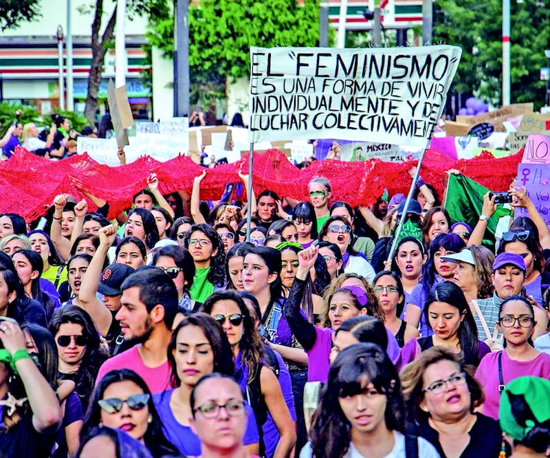 El movimiento feminista está generando estrategias de cambio social muy importantes. ESPECIAL
