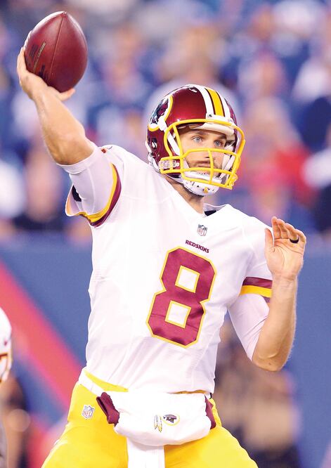 Redskins se alista para un duelo bajo la lluvia ante Eagles (ARCHIVO EL UNIVERSAL)