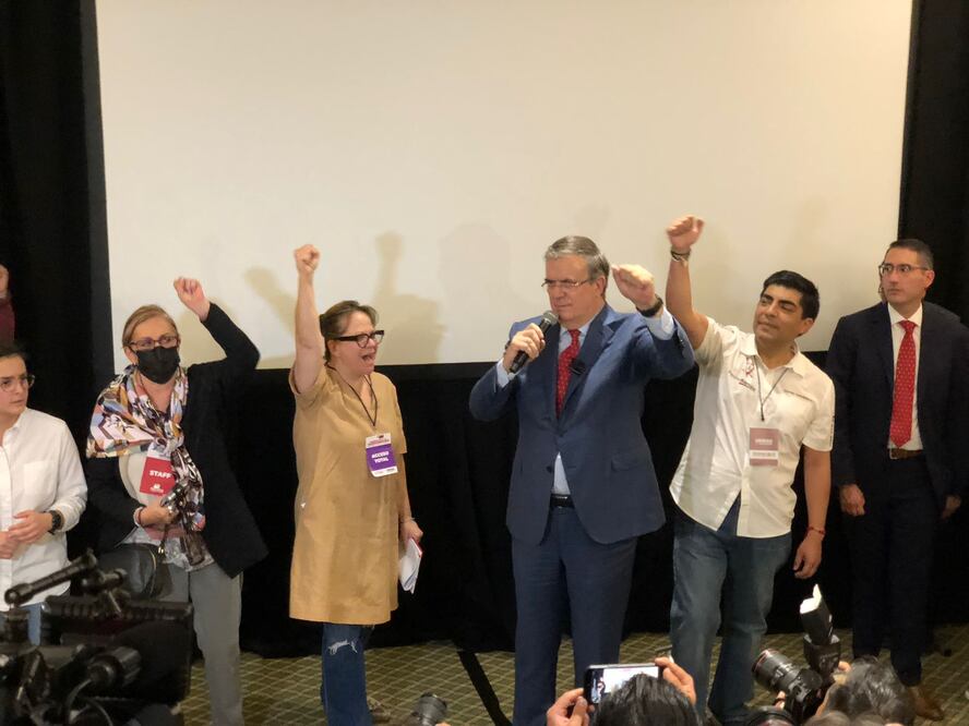 Marcelo Ebrard pide que se repita proceso de encuesta en Morena; no asistirá a evento. Foto: Diego Simón Sánchez / EL UNIVERSAL