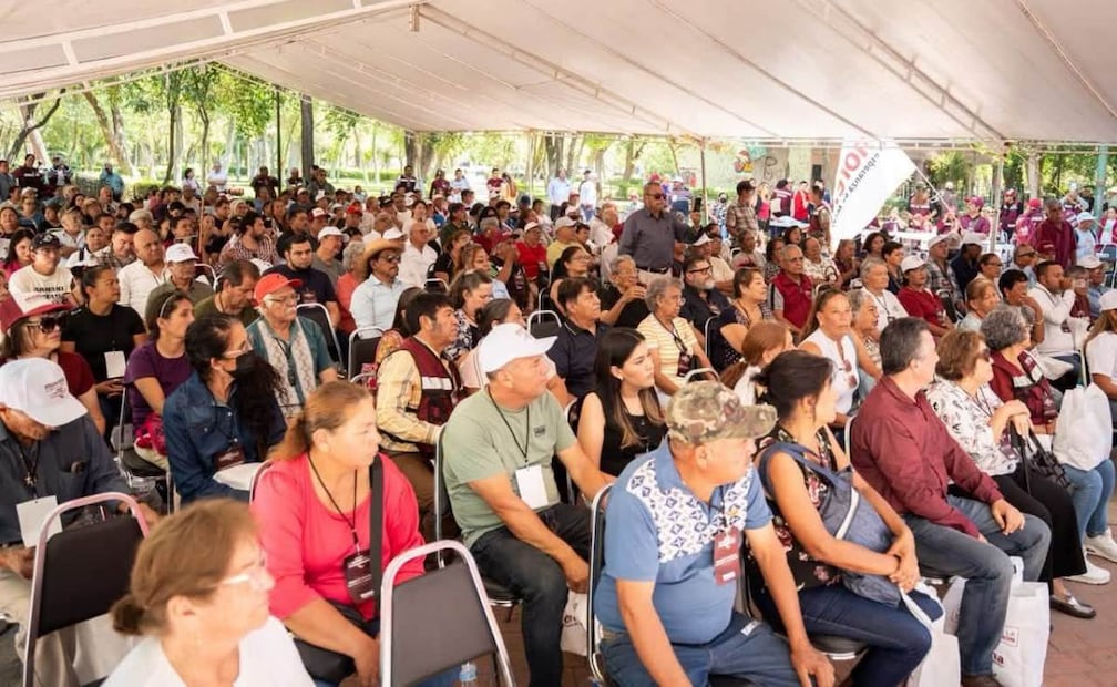 Asambleas Informativas de Morena en Zacatecas, Coahuila y Campeche el 15 de agosto de 2026. Foto: Facebook @AriadnaMontielReyes