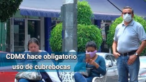 Será obligatorio el uso de cubrebocas en la CDMX ante Covid-19