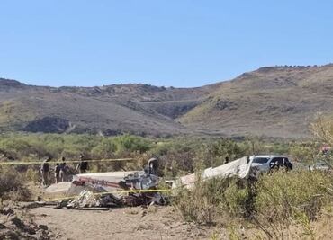 Se desploma avioneta en Santa Isabel, Chihuahua; reportan dos personas fallecidas