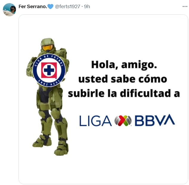 Los mejores memes de la victoria de Cruz Azul a Santos