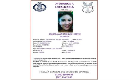 Desaparecen cuatro mujeres en Sinaloa