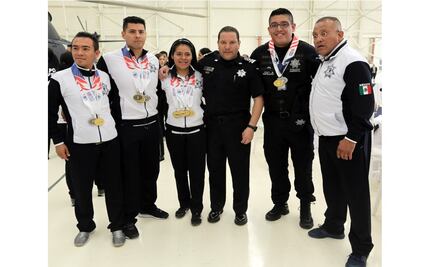 Policías federales ganan 78 medallas en Juegos Mundiales