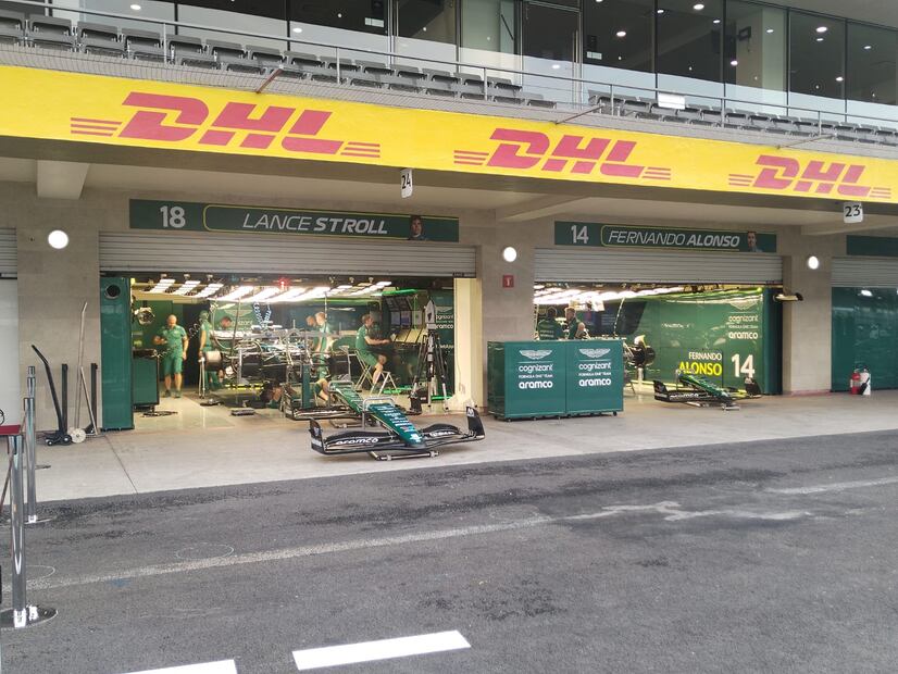 Conoce los boxes del Gran Premio de México / Foto: Oscar Torres - EL UNIVERSAL