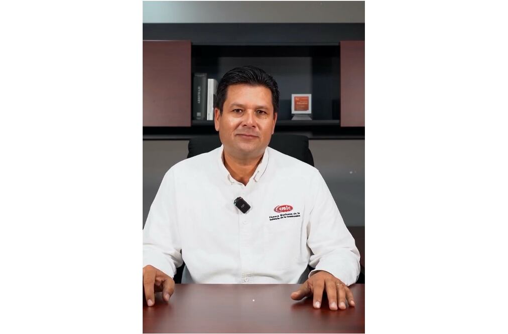 Emilio Contreras Mendoza, presidente de la Cámara Mexicana de la Industria de la Construcción (CMIC), Delegación Sinaloa Centro. Foto: Especial