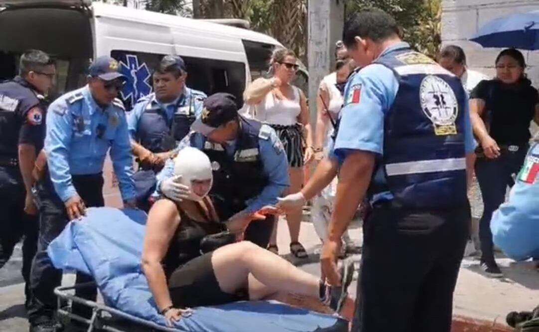 Una turista canadiense fue atacada en la Plaza Grande de Mérida. Foto: especial