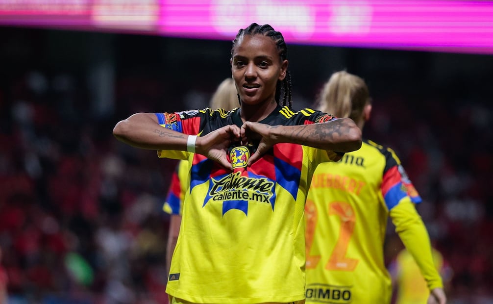 Geyse Ferreira brilló en la victoria de las Águilas ante Toluca - Foto: Imago7