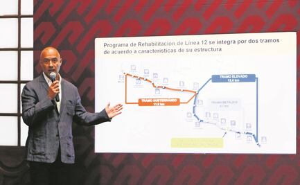Tramo elevado de L12 se ha reforzado 90%, dice Sobse