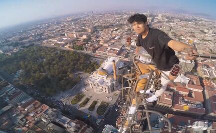 Rooftopper que escaló clandestinamente Torre Latino cuenta su hazaña