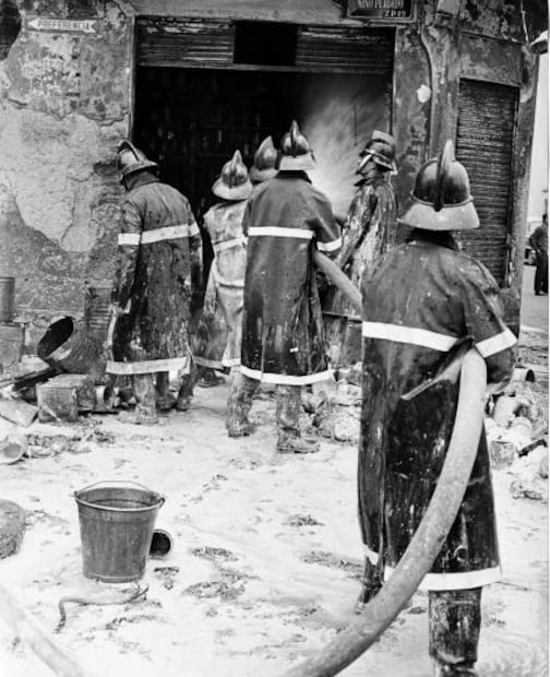 Los bomberos, héroes de carne y hueso