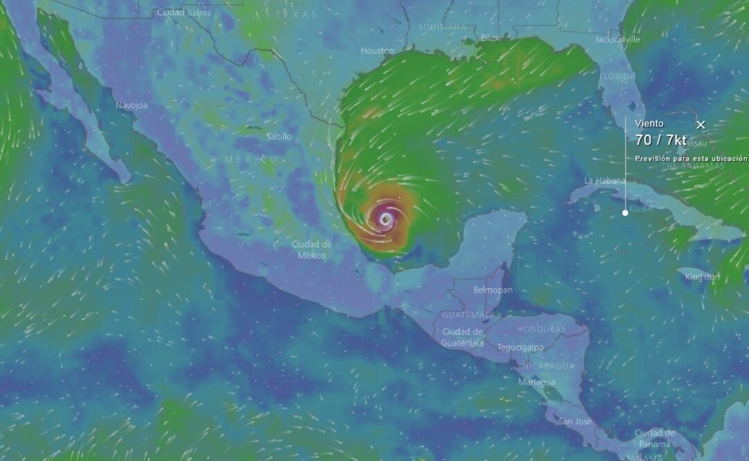 Sigue EN VIVO el paso del huracán "Katia"