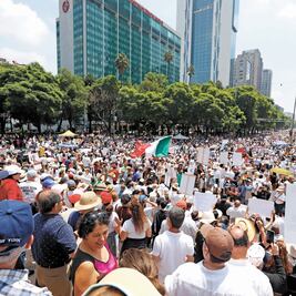 Alistan marcha contra AMLO