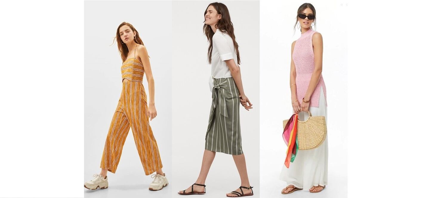 Telas livianas y siluetas fluidas son los principales elementos de esta temporada. (Fotos Cortesía)