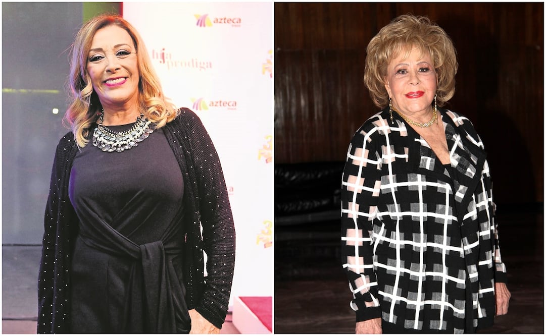 Sylvia Pasquel y Silvia Pinal. Fotos: Archivo