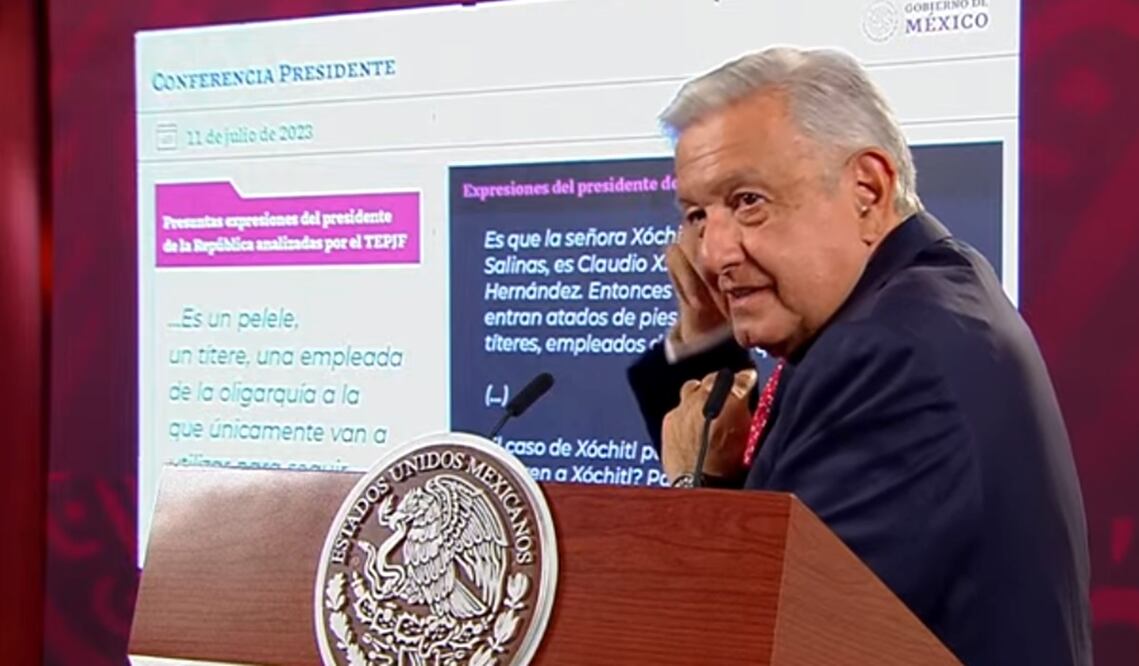 El presidente Andrés Manuel López Obrador anunció que hoy miércoles enviará una carta al Consejo de la Judicatura Federal (CJF) denunciando al juez Octavo de Distrito en Materia Administrativa, Martín Santos Pérez. Foto: especial