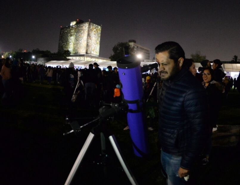 Habrá noche de observación de estrellas en la UNAM