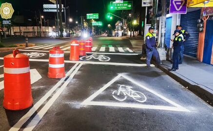 SSC libera vialidades para agilizar tránsito y evitar accidentes en las alcaldías Cuauhtémoc y GAM