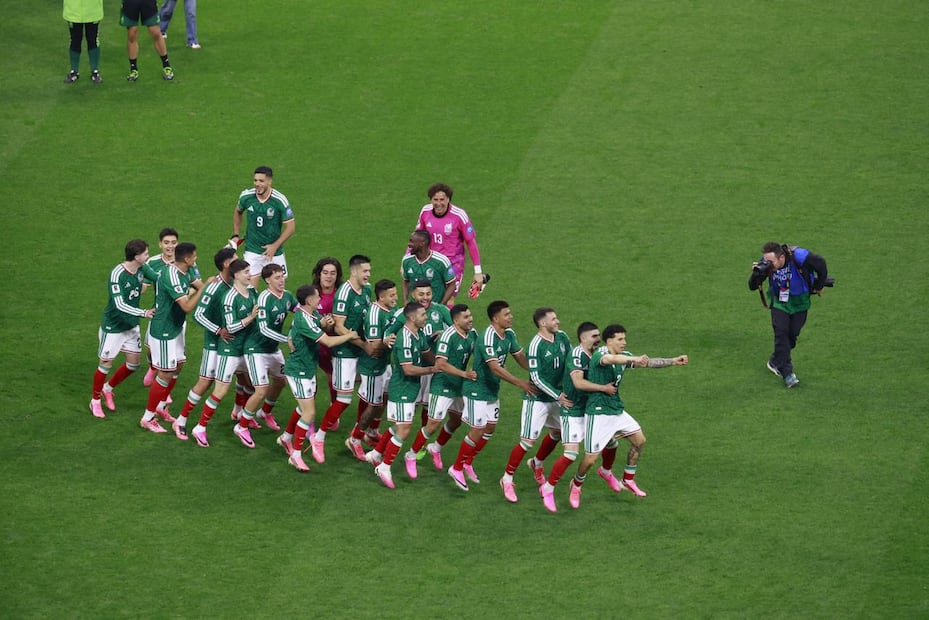 Selección Mexicana en festejo, tras avanzar a los Octavos de Final del Mundial de 2026 - Foto: Diego Simón Sánchez | EL UNIVERSAL