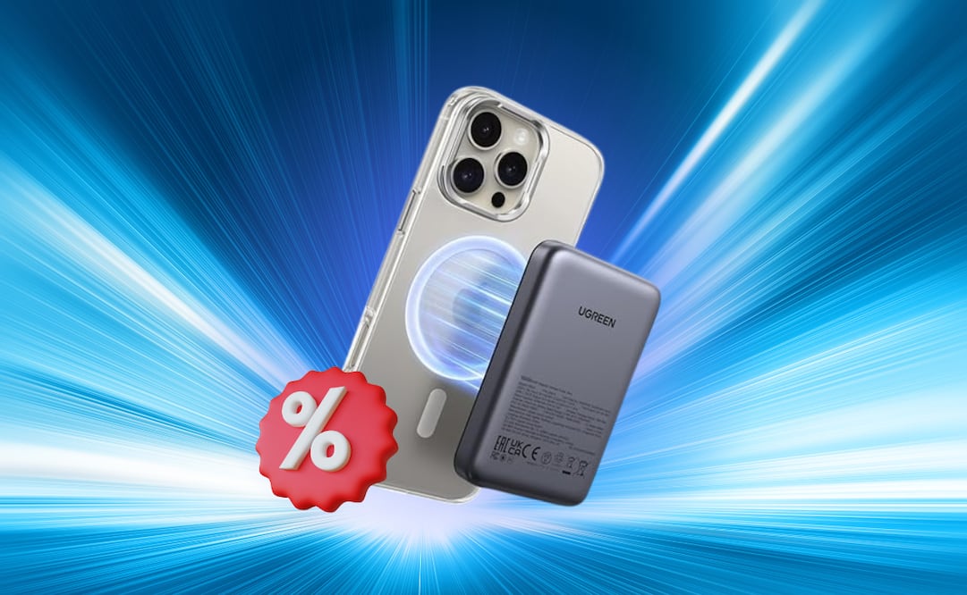 Esta batería externa de UGREEN con 10,000 mAh ha sido la más vendida en Amazon México FOTO: AMAZON