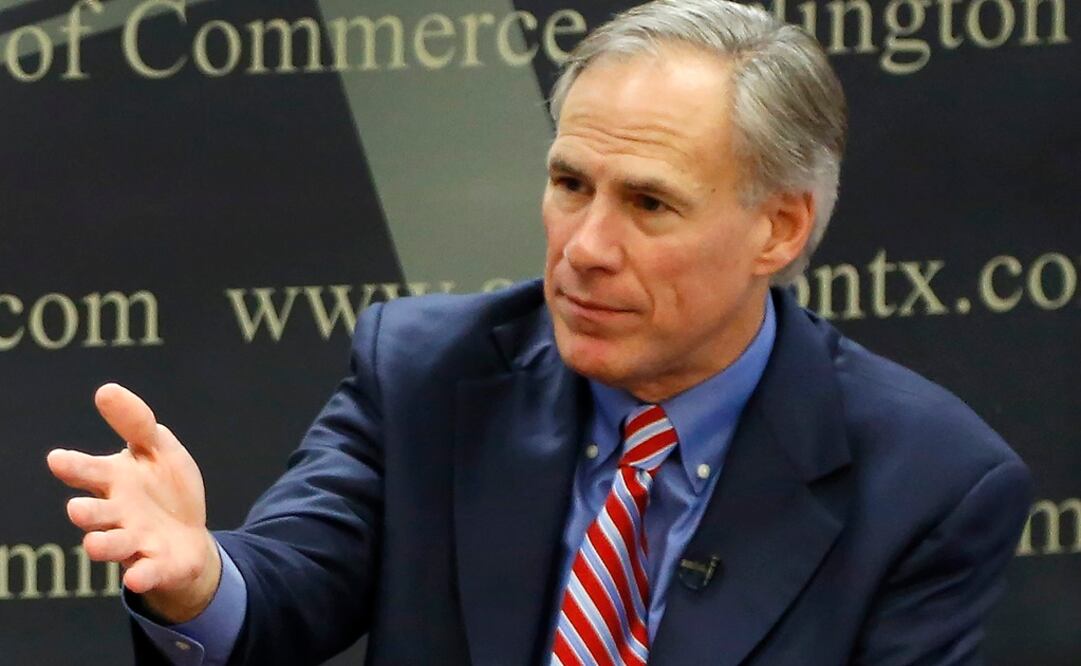 Greg Abbott, gobernador de Texas. Foto: AP