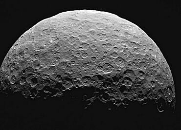 Ausencia de grandes cráteres en Ceres puede ser por evolución