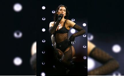 Dua Lipa electrizante y alucinante