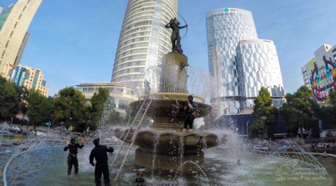 La mujer más famosa de Reforma 