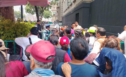 Manifestantes acuden a "nueva Corte" para que resuelvan sus demandas; "les dimos el voto, es la casa del pueblo", dicen