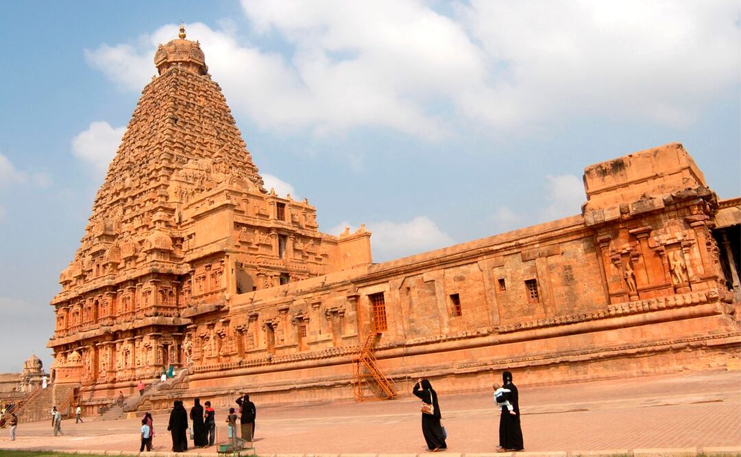 En la imagen, el Gran Templo de Tanjore, a 300 kilómetros de Chennai (India). Foto: EFE/Nathan G., archivo