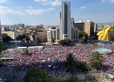2025 rompe récord de asistencia en marcha del 8M; así ha sido año con año