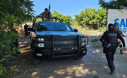 Aseguran armas y vehículos en finca de Culiacancito tras operativo de fuerzas federales