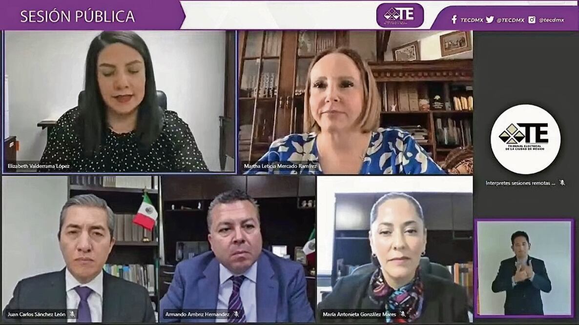 Por unanimidad, el Tribunal Electoral local aprobó el proyecto elaborado por el magistrado Sánchez León. Foto: Especial